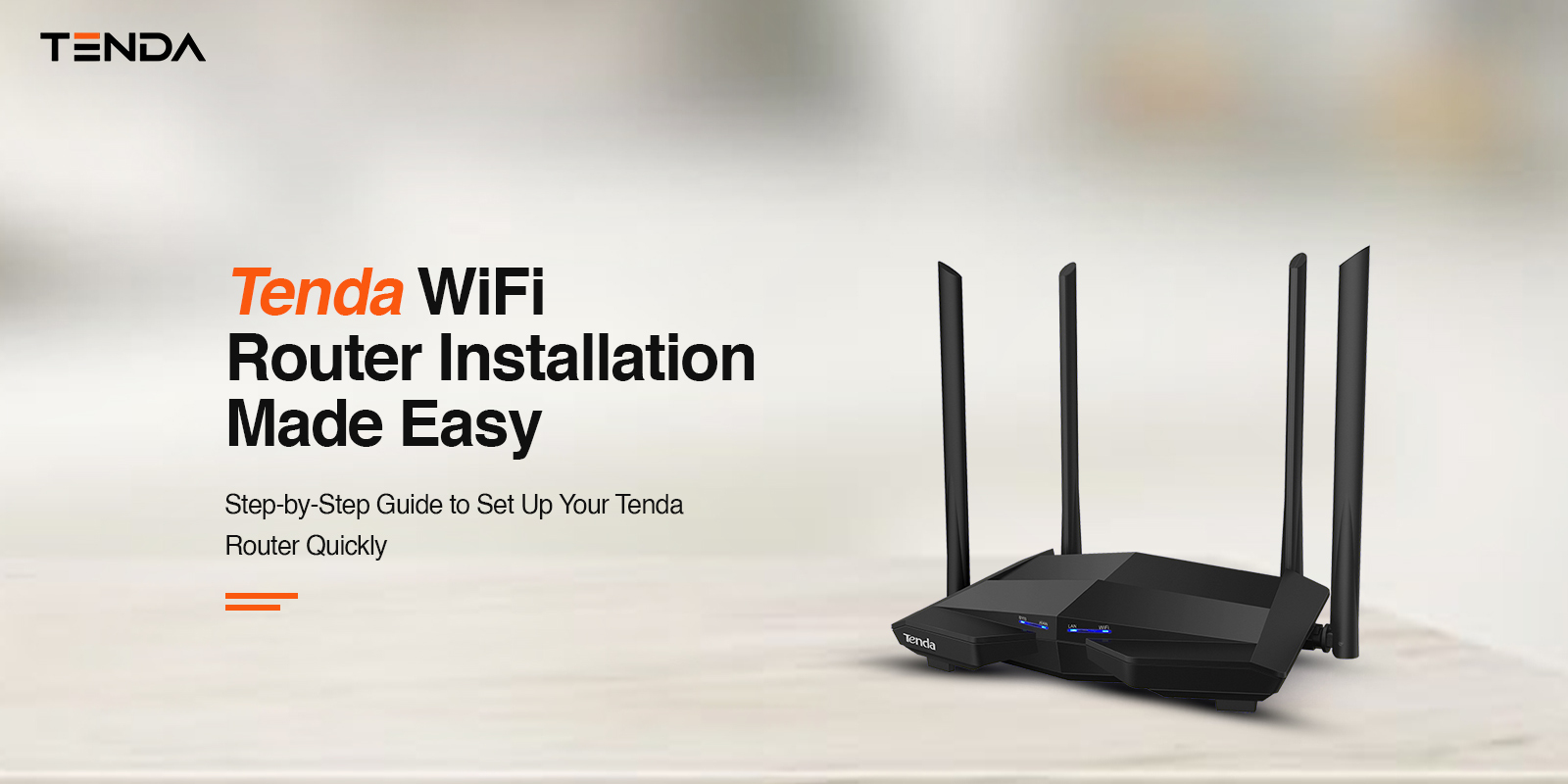 Tenda WiFi Router Installation